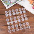 Mini Palette Paint Storage Box | Portable Pigment Pots Paint Storage Box QXL 10pcs