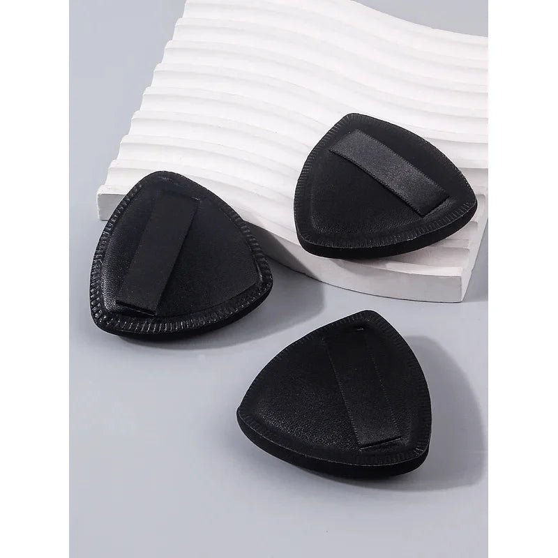 3-Pack Triangle Makeup Sponge Puffs | Foundation Applicator Makeup Sponge Puff QXL