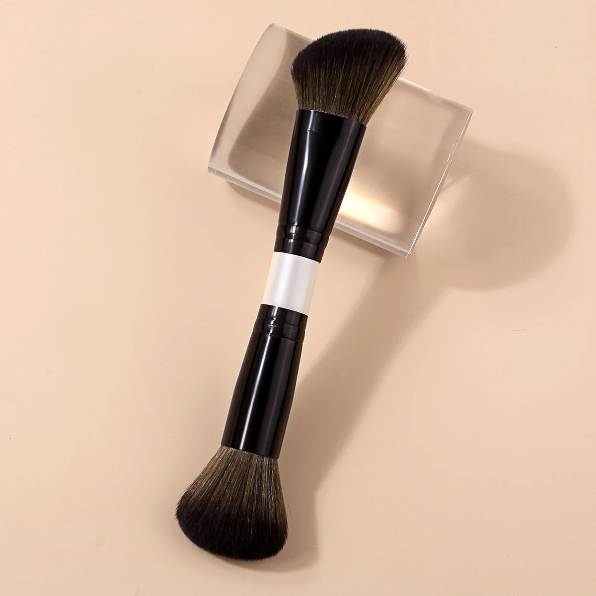 KOSSHOW Dual-Ended Contour Brush | Bronzer & Highlighter Contour Makeup Brush QXL