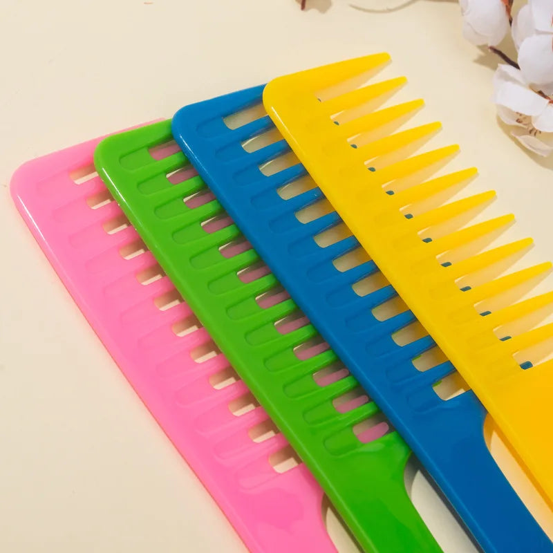 Wide Tooth Comb for Curly & Wet Hair | Heat Resistant Detangler Wide Tooth Comb QXL