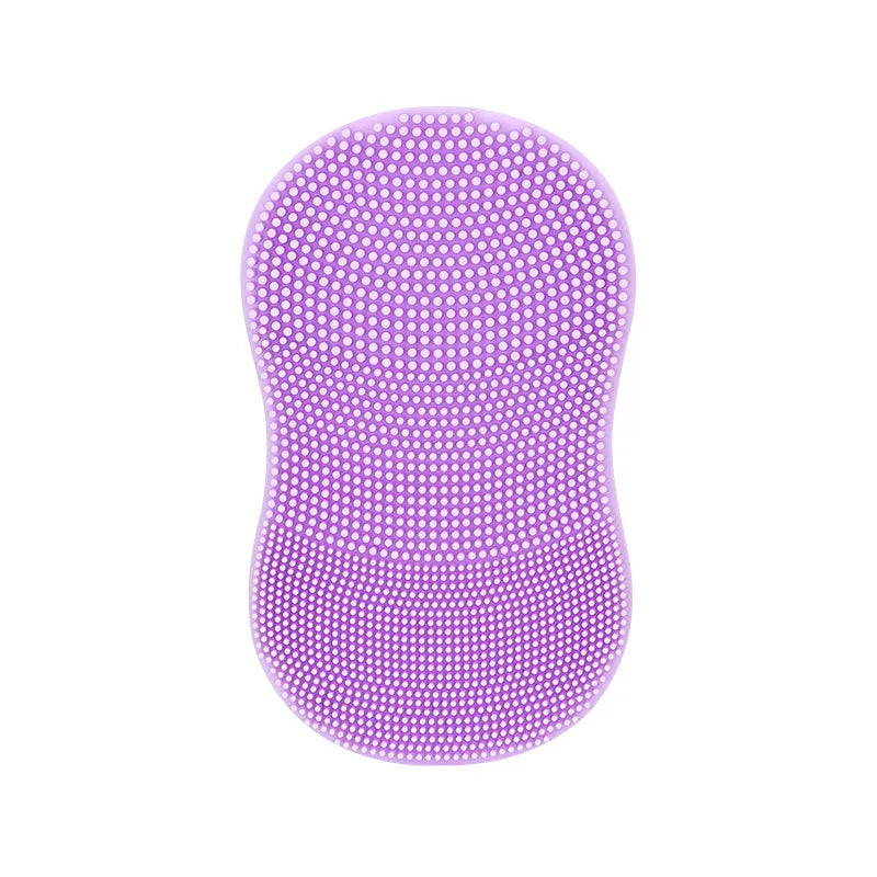 Silicone Finger Facial Brush | Soft Bristle Pore Cleansing Facial Cleansing Brush QXL Purple 1pc