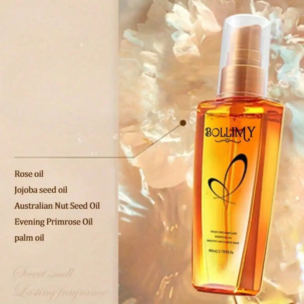 BOLLIMY Hair Care Essential Oil – Smooth, Soften & Frizz Control Hair Care Oil QXL