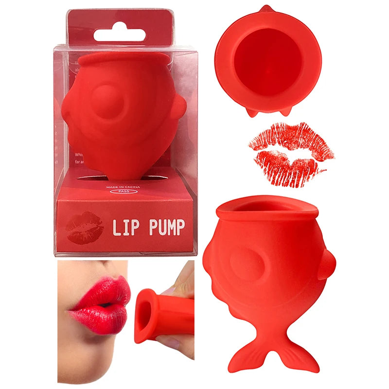 Silicone Lip Plumper & Enlarger Tool – Fuller Glossy Lips Lip Plumper Tool QXL