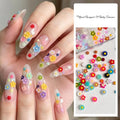 3D Sunflower Nail Charms | Resin Flower Nail Art Decorations Nail Art Charms QXL Default Title