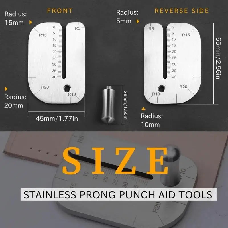 Leather Stitching Punch Tool with Pull Hook | Belt & Shoe Repair Leather Punch Tool QXL Default Title