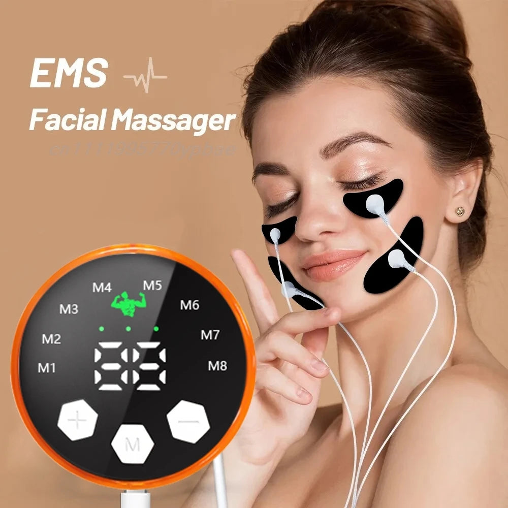 EMS Facial Massager | Microcurrent Face Lifting & Eye Device EMS Facial Massager QXL