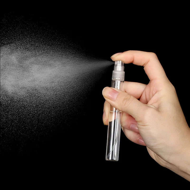 Mini Refillable Perfume Glass Bottles 3ml 5ml 10ml | 5/10-Pack Perfume Atomizer Bottles QXL