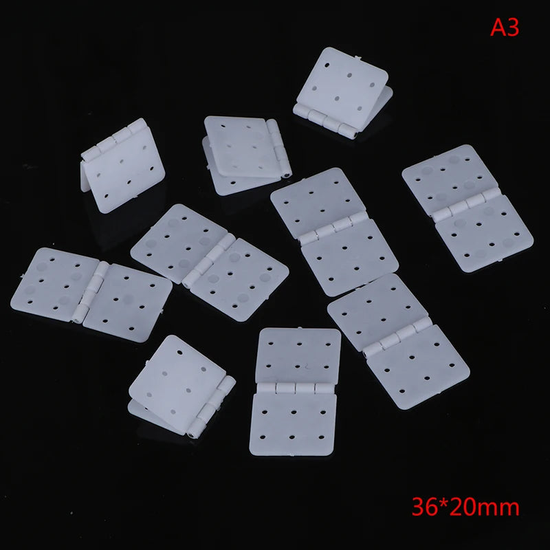 10-Pack RC Airplane Plastic Hinge Servo Linkers | Aileron Parts RC Aircraft Parts QXL L