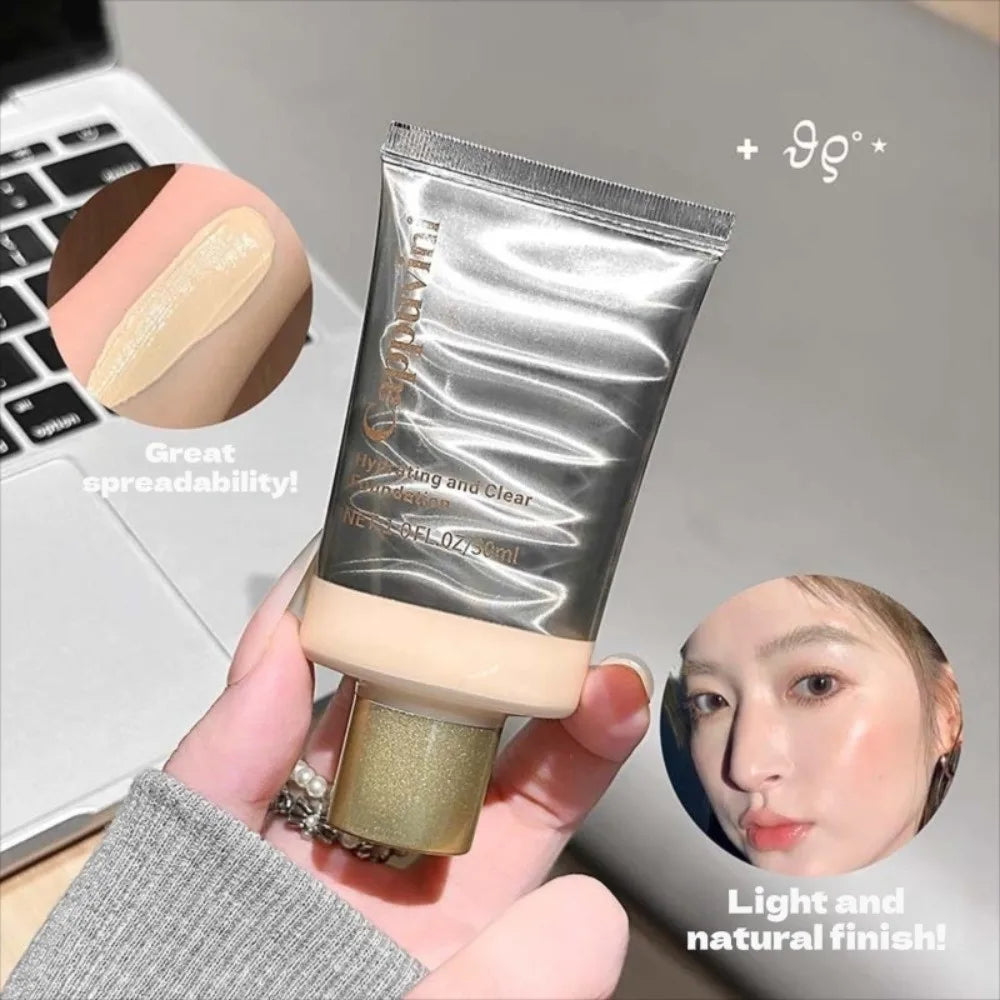 Moisturizing Liquid Foundation | Buildable Coverage, Smooth Finish Liquid Foundation QXL