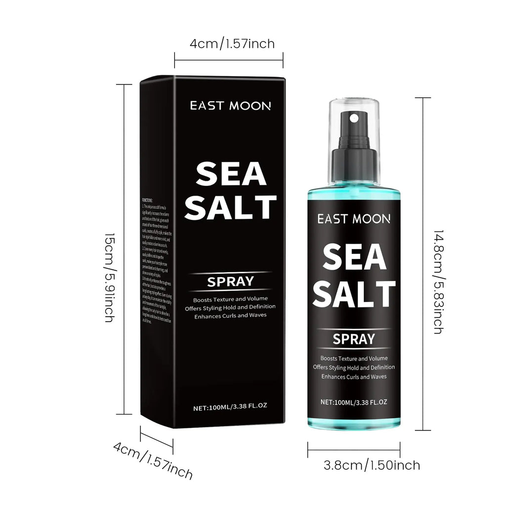 HOEGOA Matte Hair Clay & Sea Salt Spray Set | All-Day Hold Hair Styling Clay QXL Hair Spray