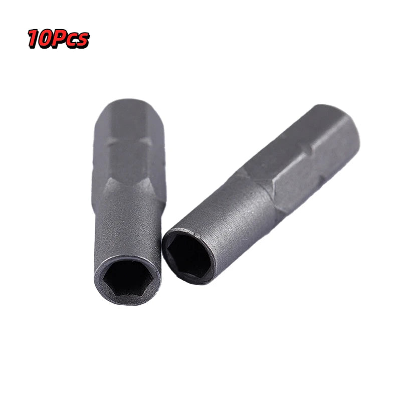 1/4" to 4mm Hex Screwdriver Bit Adapter | Micro Insert Holder Bit Adapter QXL 10pcs