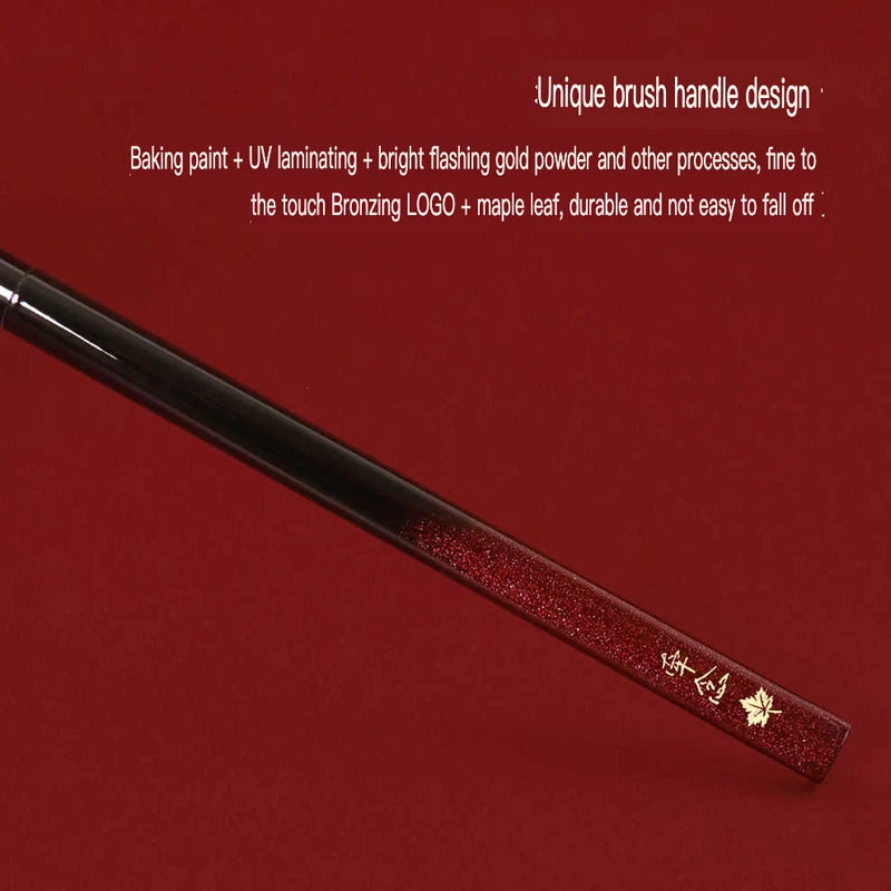 H11 Goat Hair Eyeshadow Detail Brush | Soft Round Tip Eyeshadow Detail Brush QXL