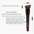 Extra Large Angled Loose Powder Setting Makeup Brush Loose Powder Brush QXL N105 angled powder b