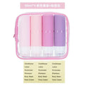 4-Pack Refillable Travel Bottles – Leak-Proof Squeeze Set Travel Bottle Set QXL 4Pcs