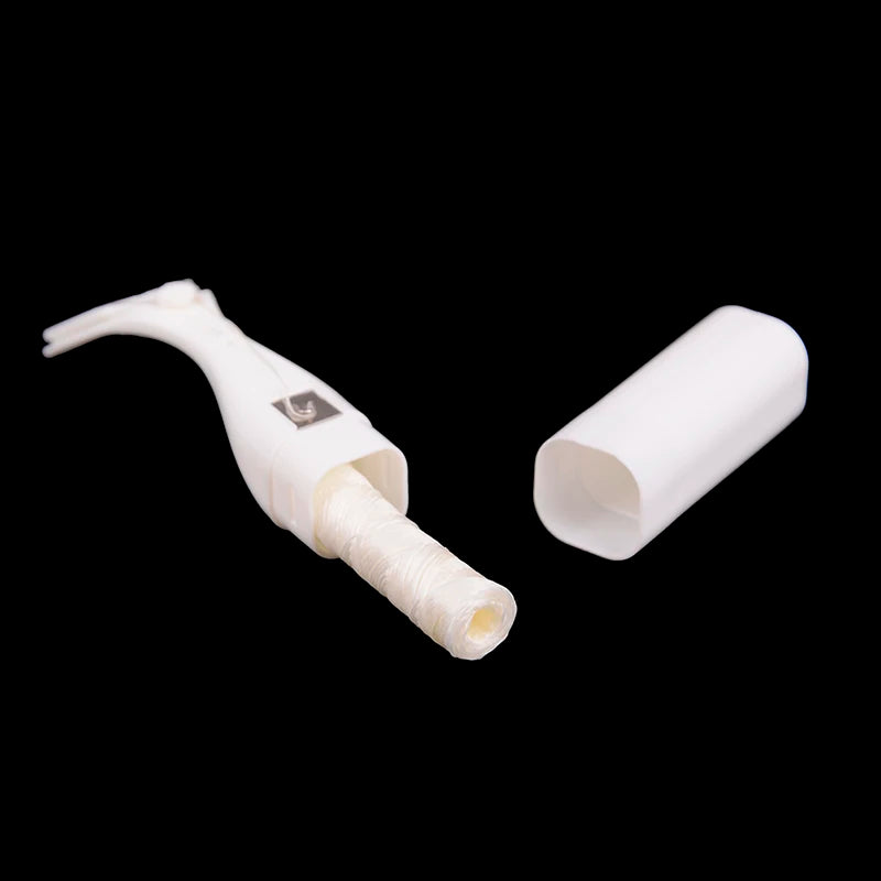 50M Mint Waxed Dental Floss Holder | Reusable + Gift Box Dental Floss Holder QXL