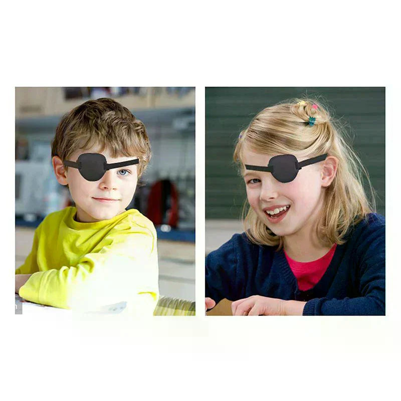 Adjustable Soft Eye Patch for Adults & Kids | Left or Right Eye Patch QXL