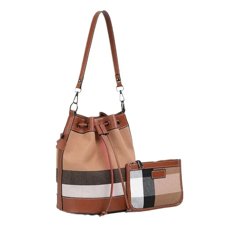 Luxury Leather Large Tote Diaper Bag | Minimalist Design Tote Diaper Bag QXL