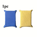Super Absorbent Car Glass Demist Sponge Wipe Double-Sided Car Cleaning Sponge QXL Blue 1pc