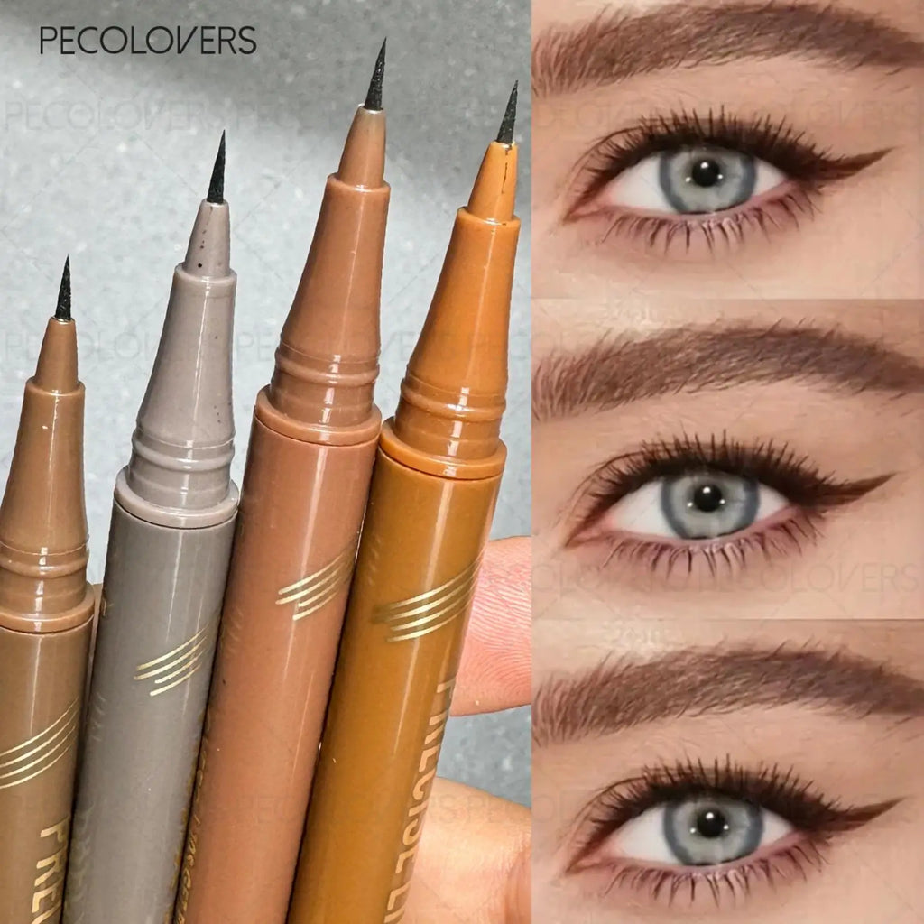 PECOLOVERS Two-Pronged Eyebrow Pencil | Brow Filling Pen Eyebrow Pencil QXL