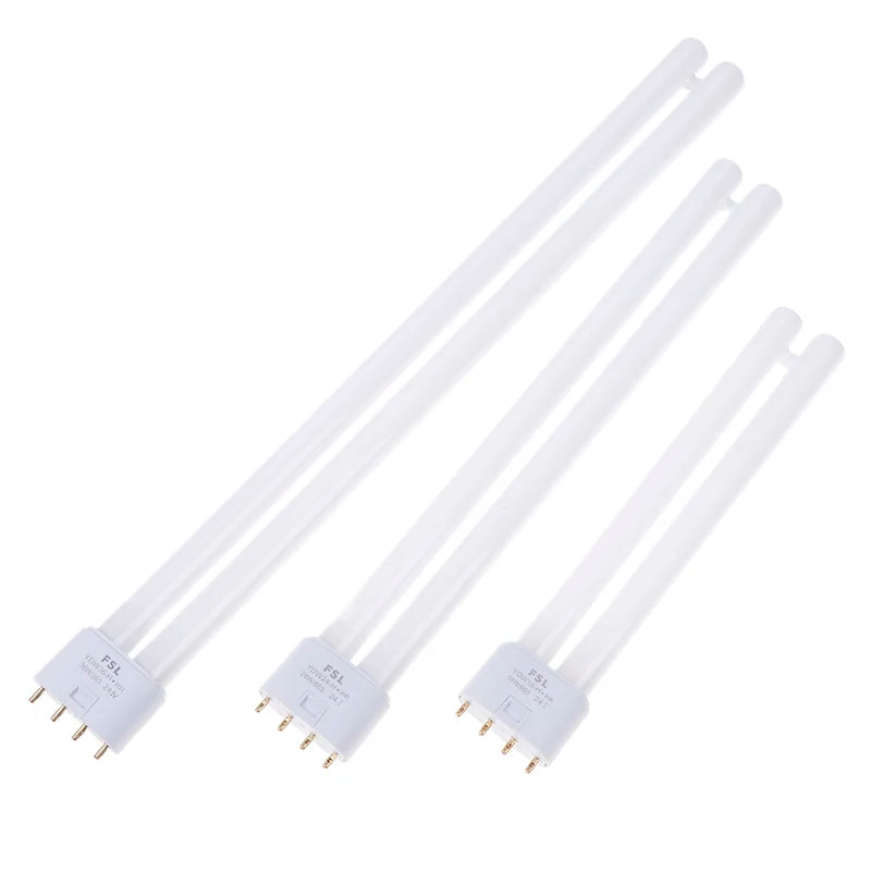 H-Tube Twin CFL Bulb 18W 24W 36W | 4-Pin Fluorescent Lamp CFL Fluorescent Bulb QXL