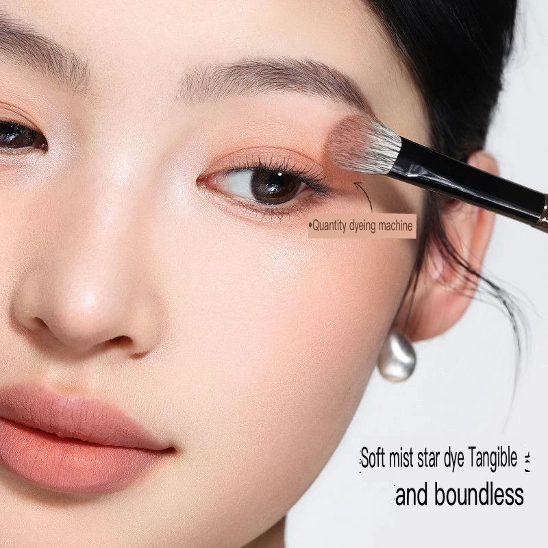 3-Piece Goat Hair Eyeshadow Brush Set | Natural Blending Brushes Eyeshadow Brush Set QXL