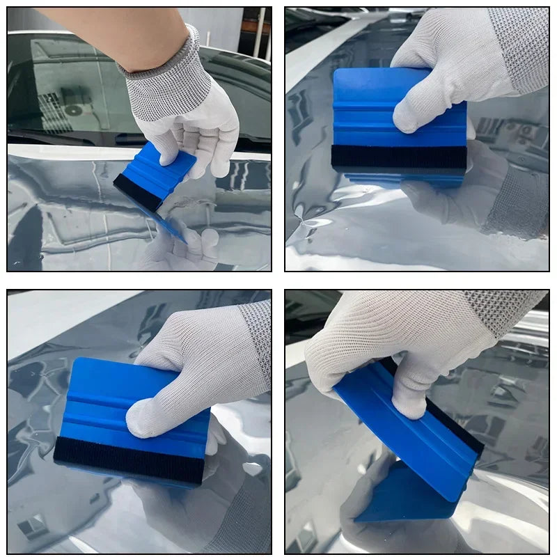 Vinyl Wrap Kit – Squeegee, Scraper & Cutting Tools Set Vinyl Wrap Tool Kit QXL