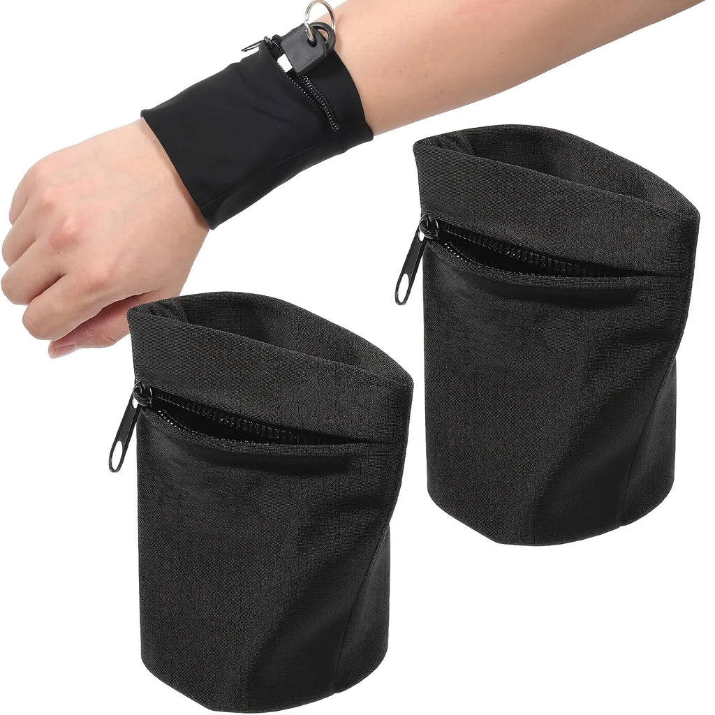 Sports Wristband Bag with Zipper | Running & Cycling Pouch Sports Wrist Bag QXL