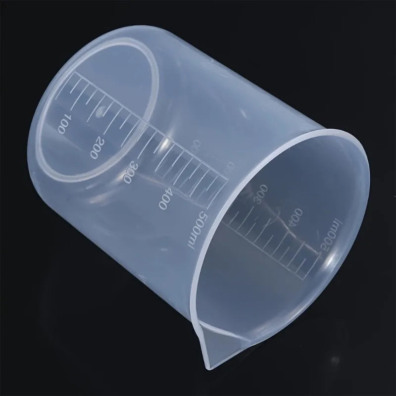 500ml Graduated Plastic Measuring Cup | Food-Safe Kitchen Jug Measuring Cup QXL