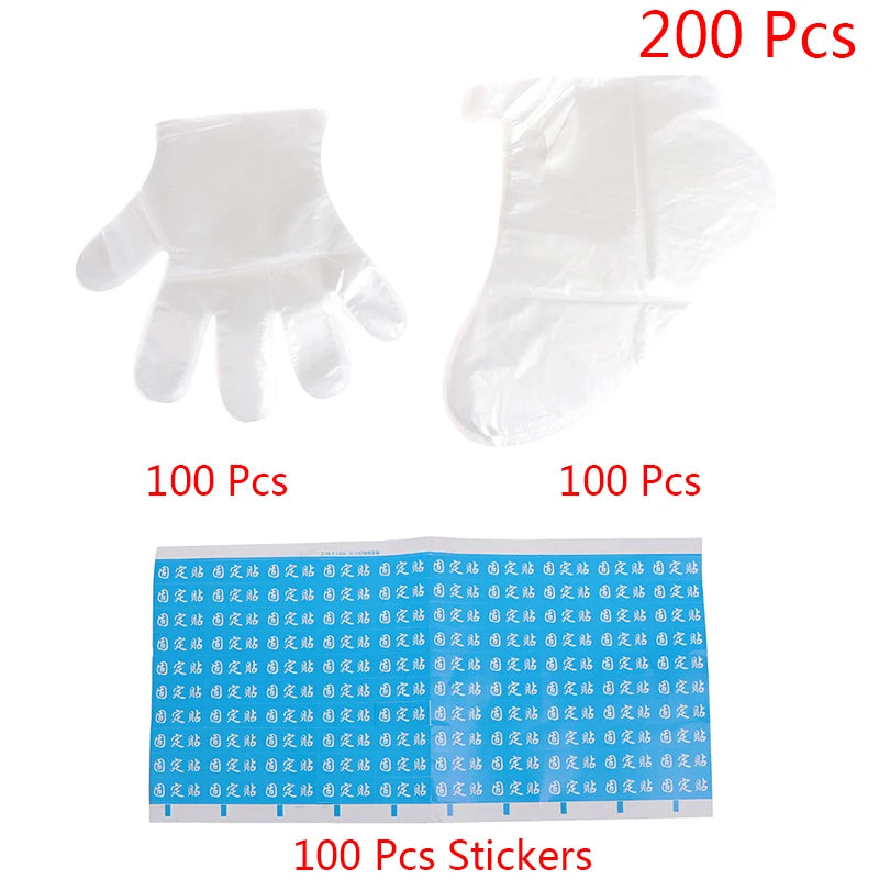 Paraffin Wax Bath Liners – Hand & Foot Spa Bags | 1 Set Paraffin Wax Liners QXL 200 Pcs