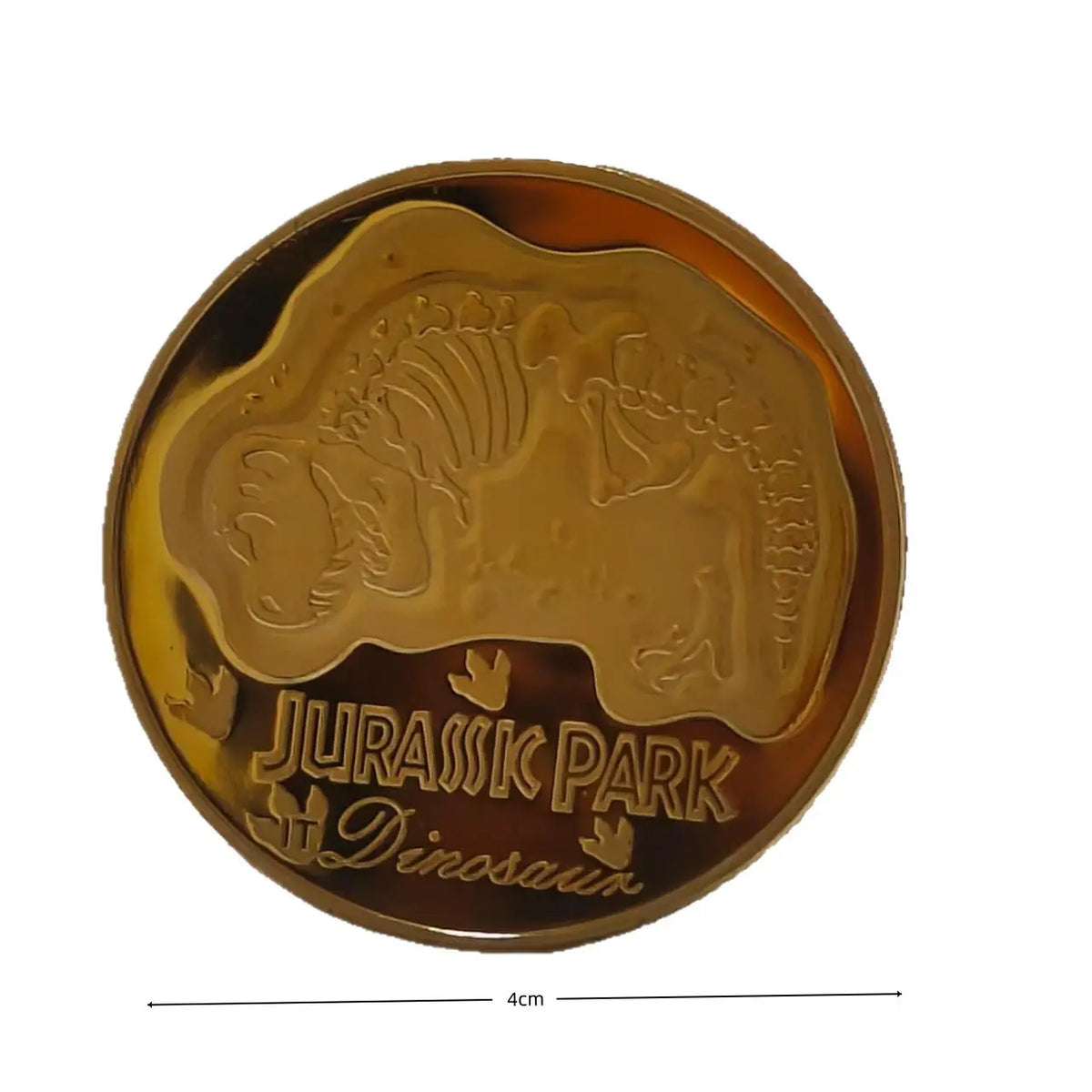 Dinosaur Decision Coin – Metal Collectible Novelty Flip Coin Novelty Coin QXL