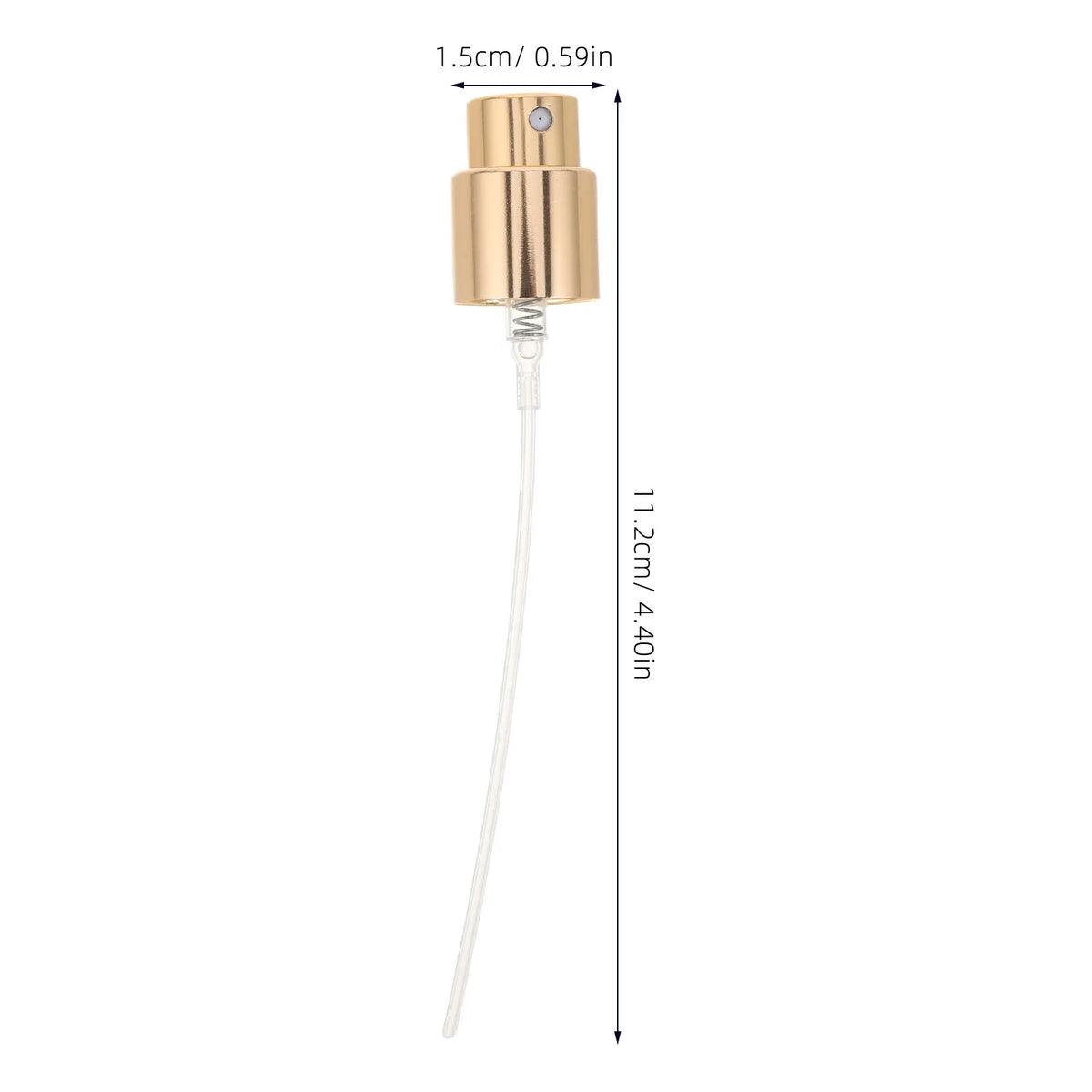 10-Pack Fine Mist Perfume Spray Pump Tops | 15mm Replacement Spray Pump Replacement QXL
