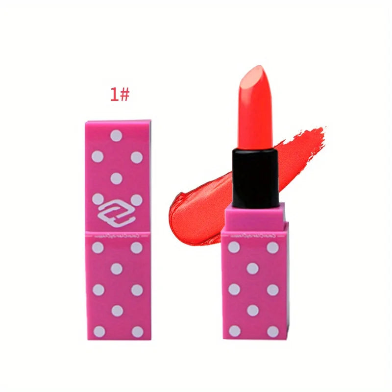 8-Shade Velvet Lipstick | Waterproof Long-Lasting Lip Colour Velvet Matte Lipstick QXL 01