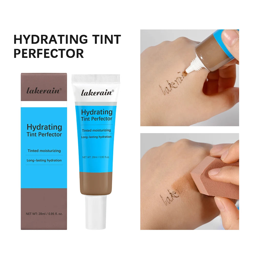 Lakerain Hydrating Tint Perfector | Ceramide Foundation 28ml Tinted Foundation QXL