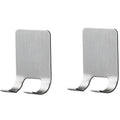 304 Stainless Steel Razor Holder & Bathroom Hook Organizer Razor Holder Stand QXL 2PCS