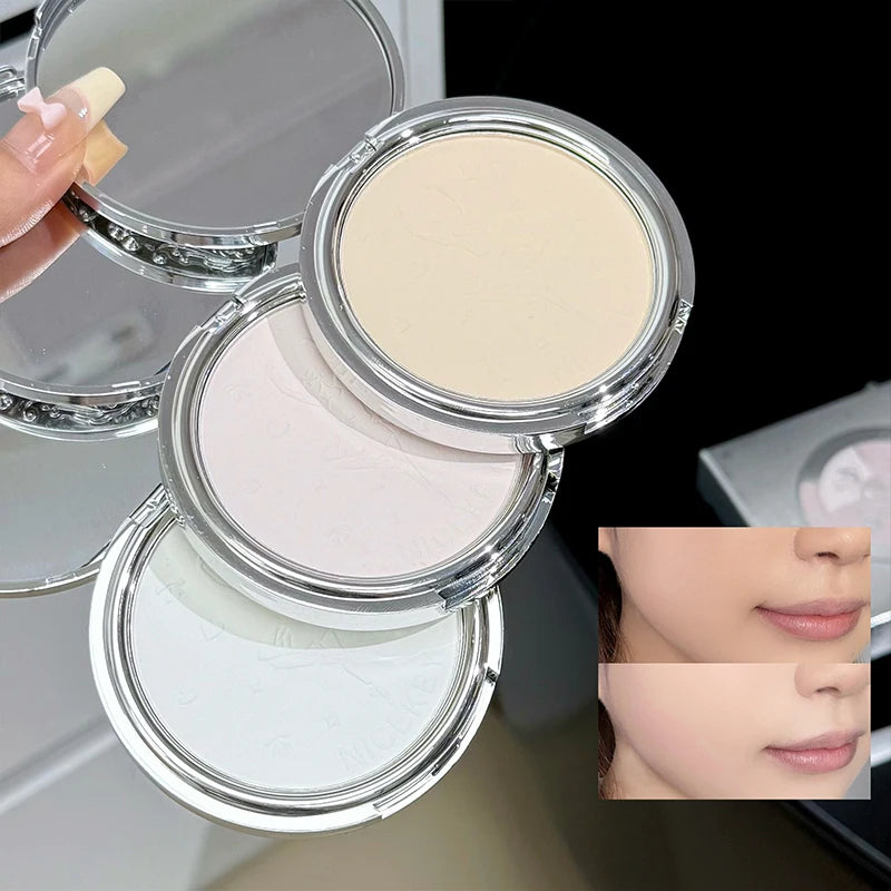 NICEKEY 3-Color Pressed Setting Powder | Matte Oil Control Pressed Setting Powder QXL