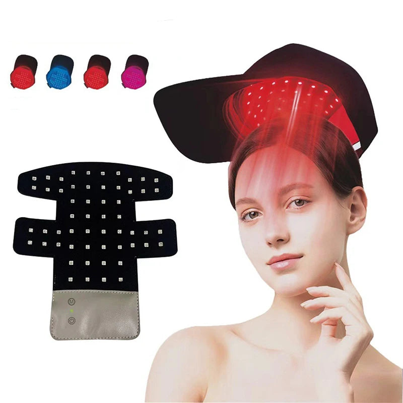 Red & Infrared Light Therapy Hair Growth Cap | USB Charging Light Therapy Hair Cap QXL