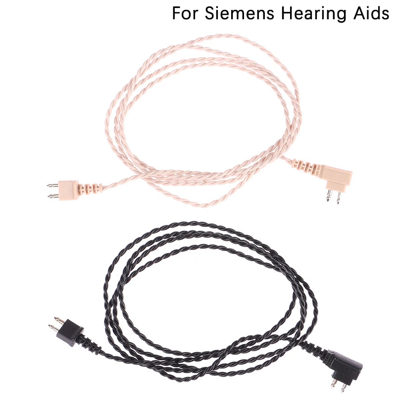 2-Pin Hearing Aid Replacement Cable Cord 72cm | Pocket Aid Wire Hearing Aid Accessory QXL