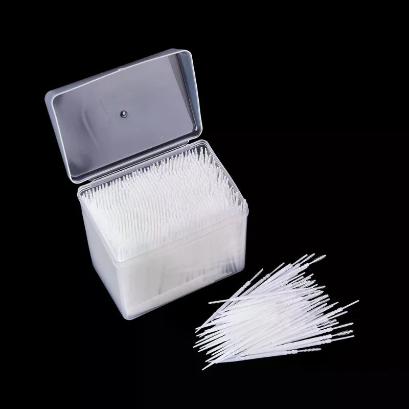 1100-Pack Double-Ended Plastic Toothpicks | Interdental Sticks Interdental Toothpick QXL