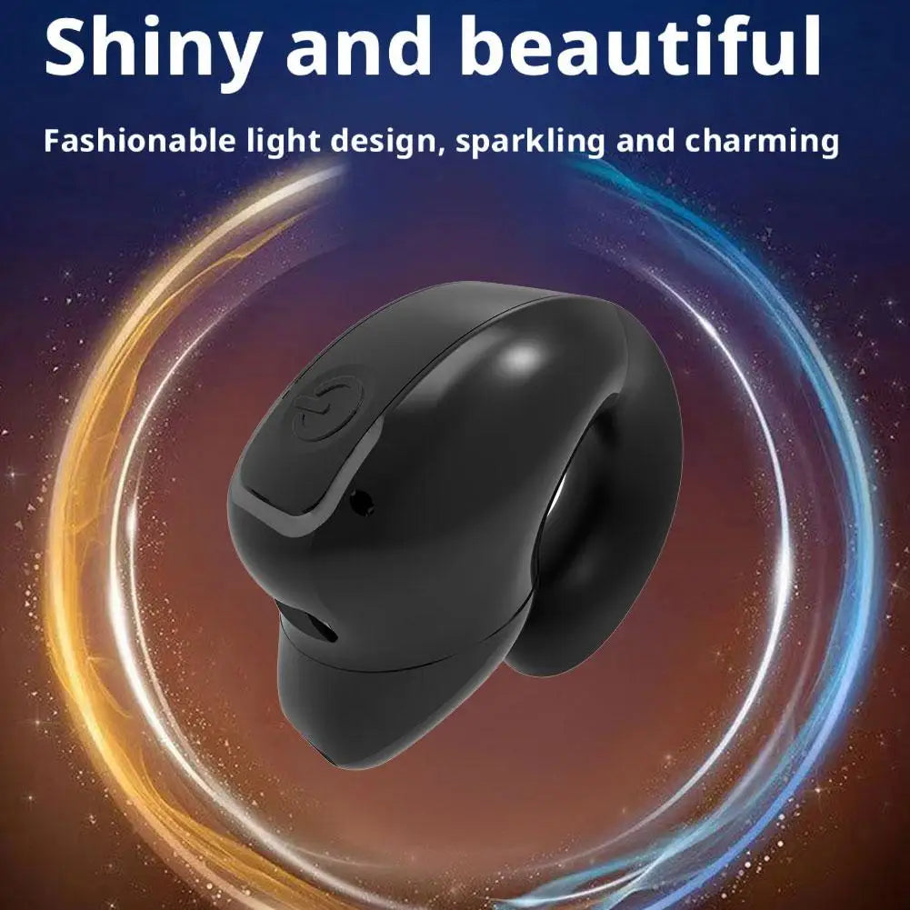 Ear-Clip Bone Conduction Bluetooth 5.3 Wireless Earphone Bluetooth Earphone QXL