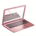 Laptop-Shaped Foldable Pocket Mirror | Mini Makeup Mirror Pocket Makeup Mirror QXL Gold