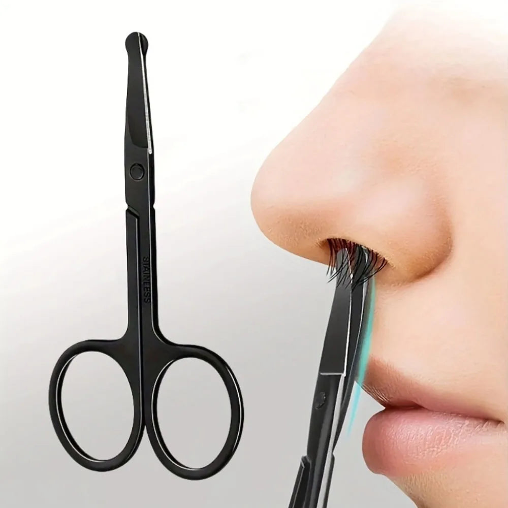 Precision Round-Tip Trimming Scissors | Nose & Grooming Tool Grooming Scissors QXL