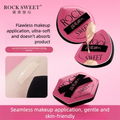 3-Piece Sponge Powder Puff Set | Foundation & Concealer Blender Makeup Sponge Puff Set QXL Three Pack Core Sati