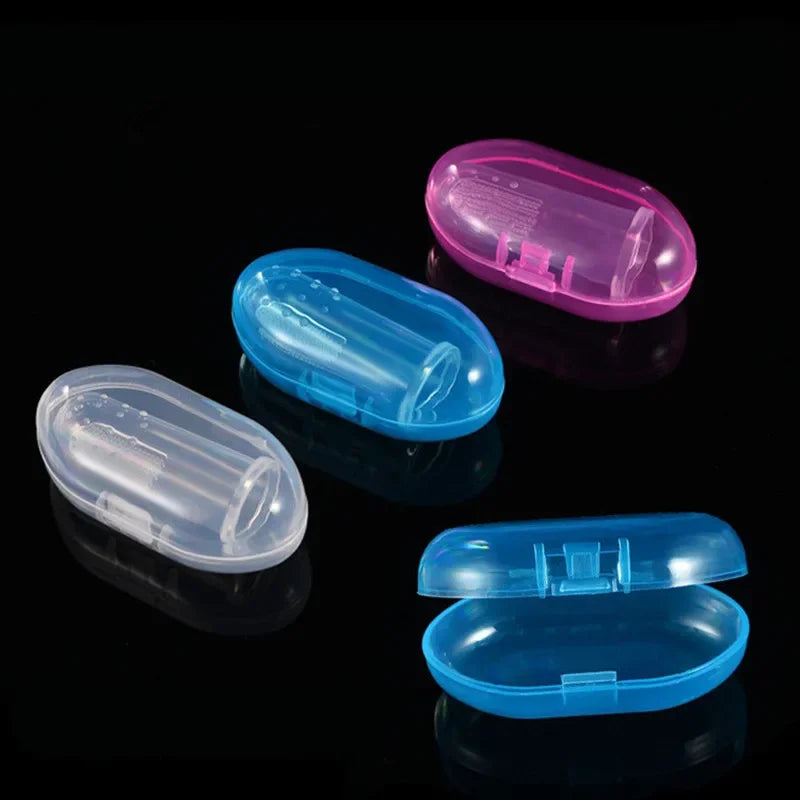 Soft Silicone Pet Finger Toothbrush for Dogs & Cats Pet Finger Toothbrush QXL