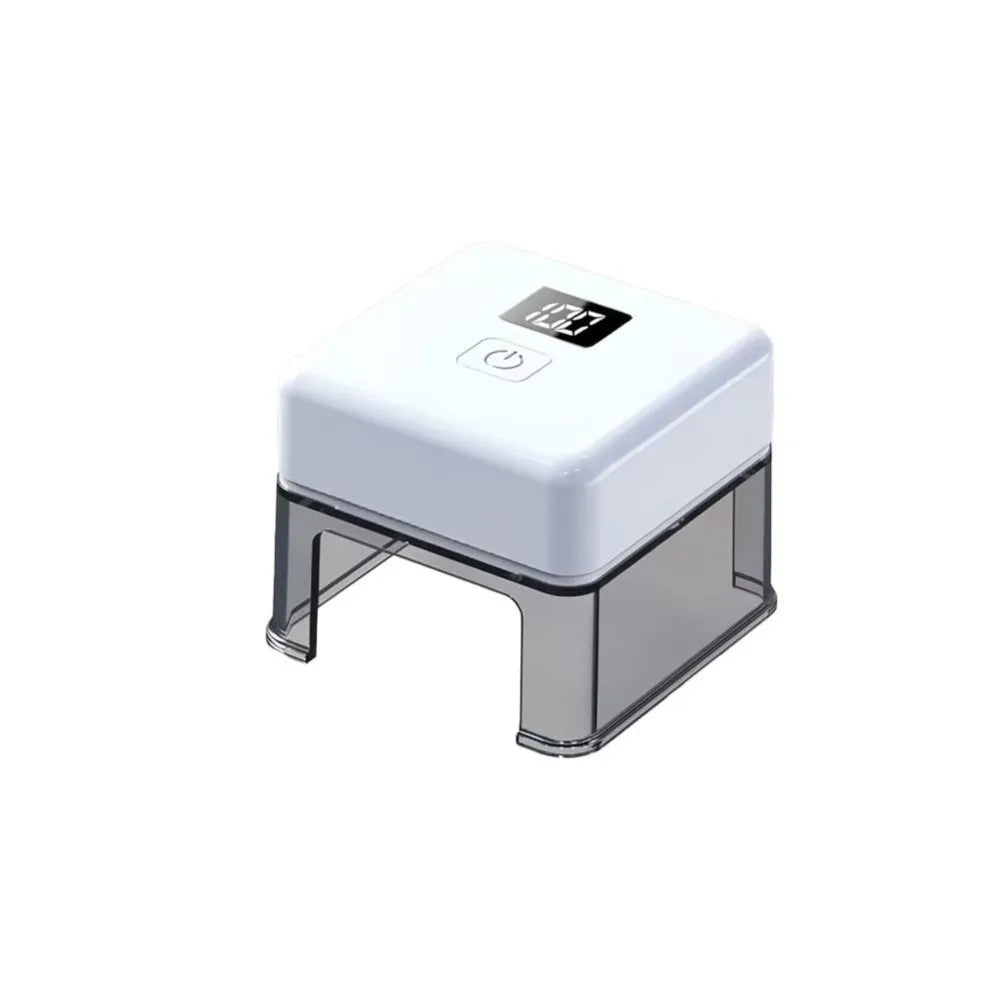 Mini Rechargeable UV LED Nail Lamp | Fast Curing Gel Dryer UV LED Nail Lamp QXL White