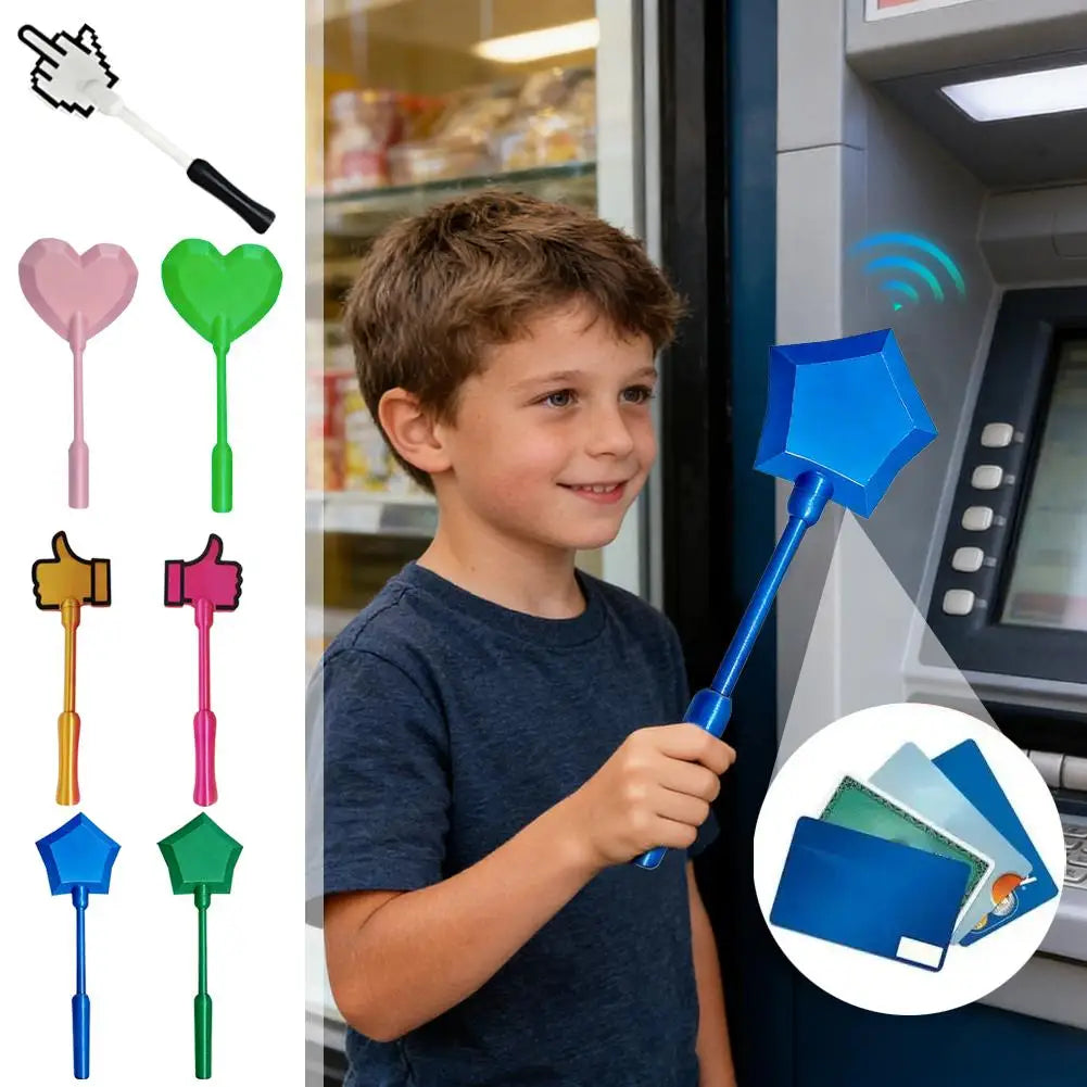 Magic Wand Tap-to-Pay Card Holder | NFC Card Sleeve Gift Novelty Card Holder QXL