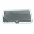 Car Sun Visor Vanity Mirror | 3 Light Modes, Rechargeable LED Car Vanity Mirror QXL WHITE
