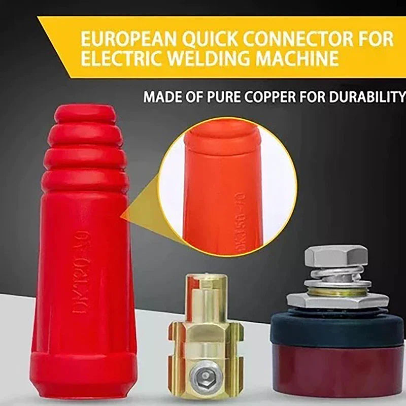 DKJ10-25 European Welding Cable Connector Male Female Plug Welding Cable Connector QXL