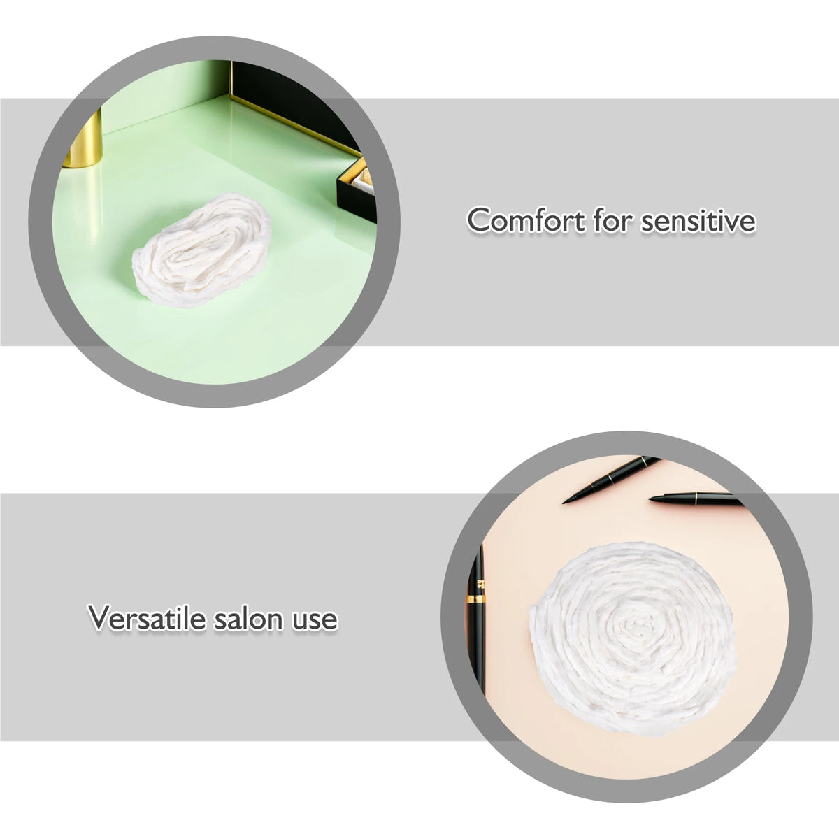 190G Salon Cotton Rolls | Hair Perm, Makeup & Nail Care Salon Cotton Rolls QXL