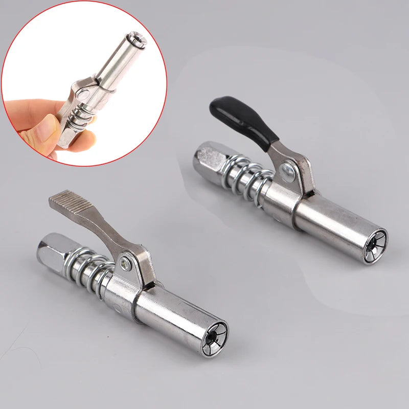 Quick-Lock Grease Gun Coupler | Stainless Steel 10,000 PSI Grease Gun Coupler QXL