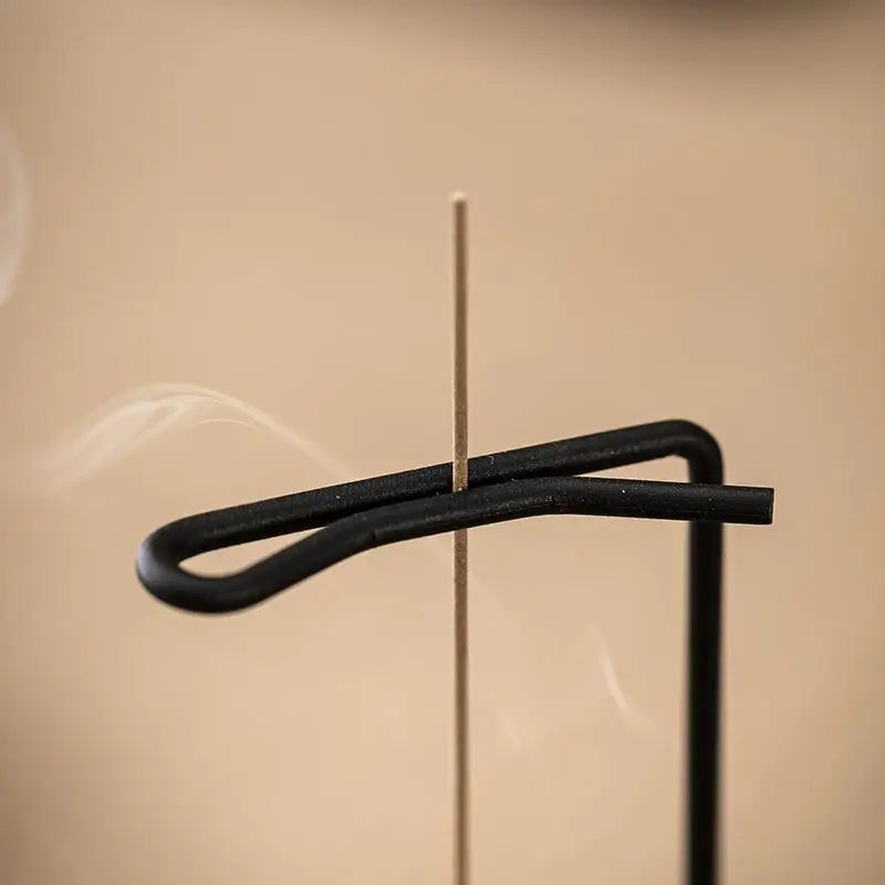 Upside Down Incense Burner Stick Holder | Wood & Metal Decor Incense Holder QXL